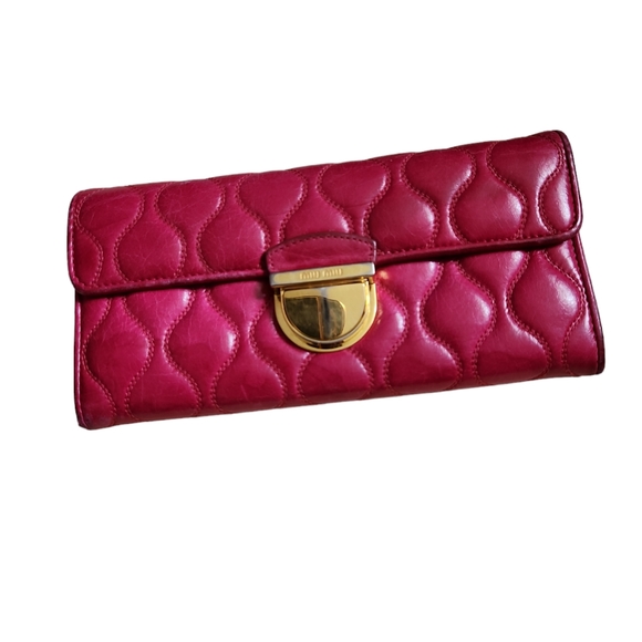 Miu Miu wallet Fuxia Colo - Picture 17 of 17